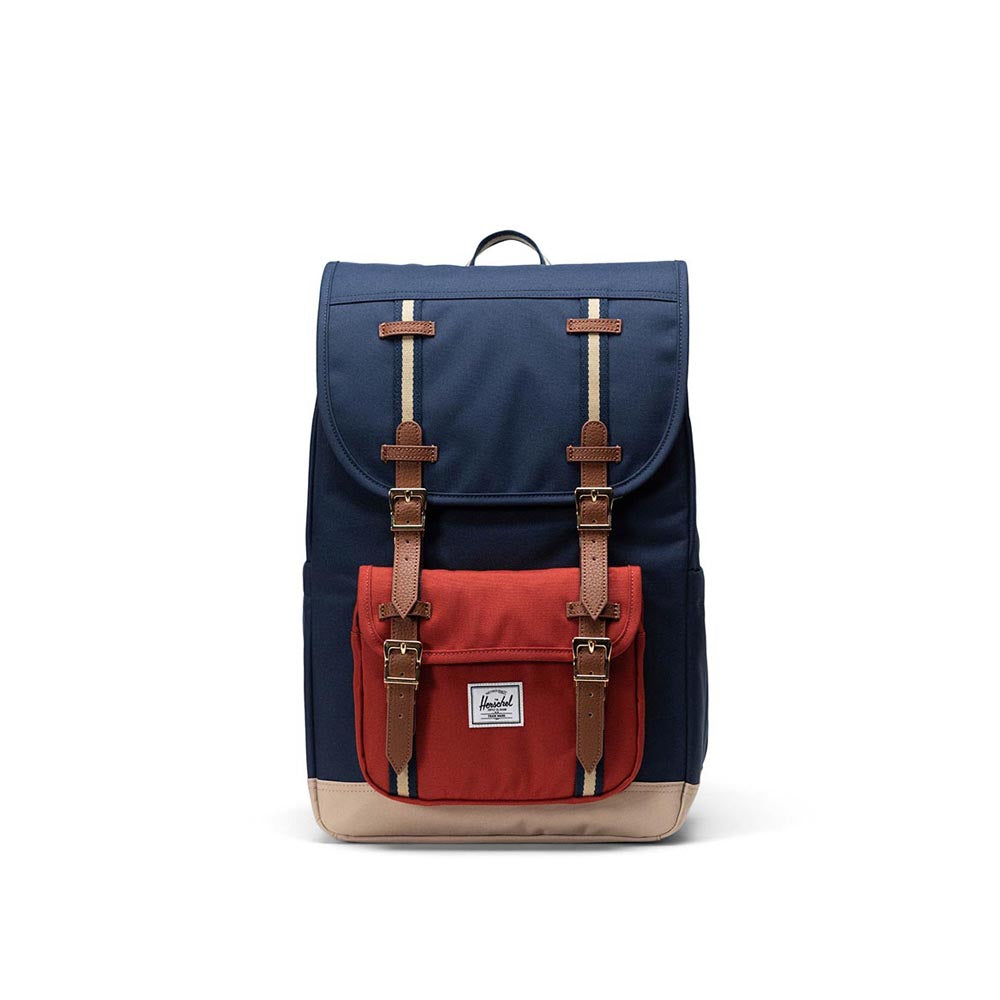 America Mid Volume Herschel Little America Leather Straps Herschel